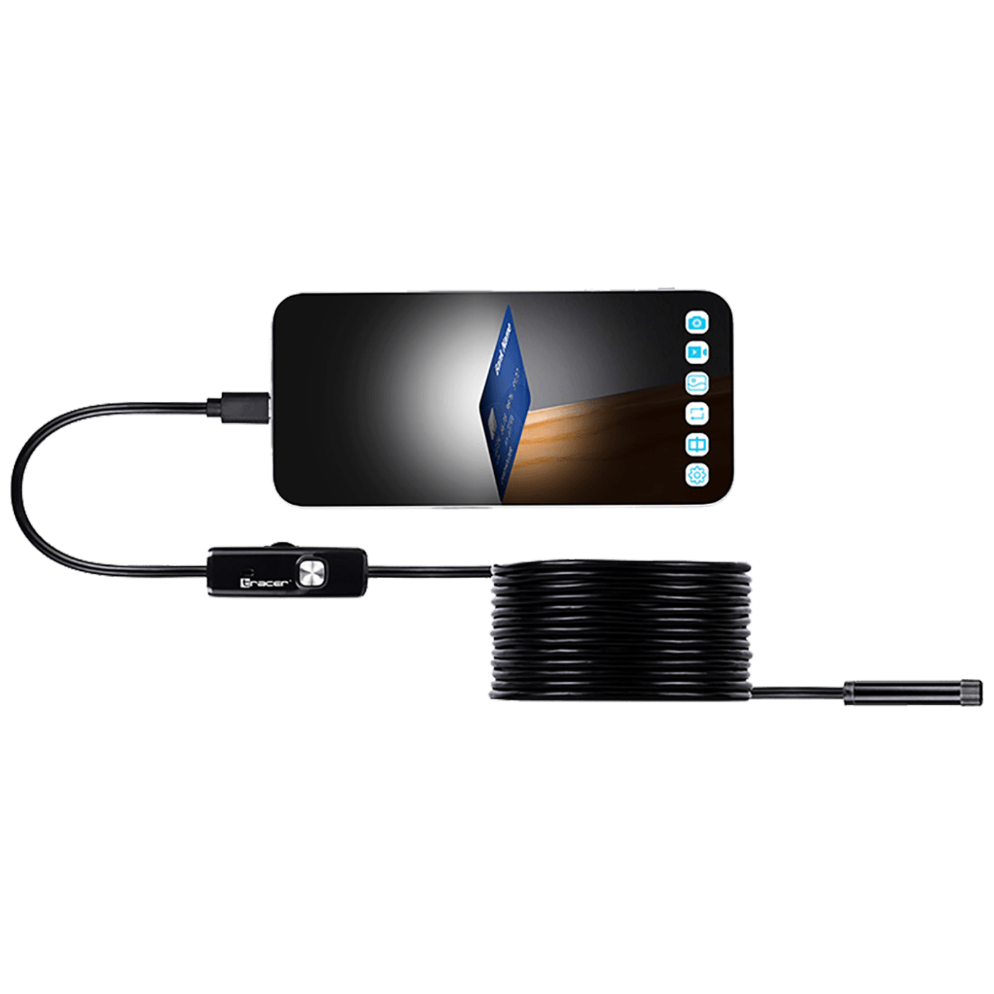 Tracer Kamera, endoskopska, USB, LED, vodootporna - HardWire USB