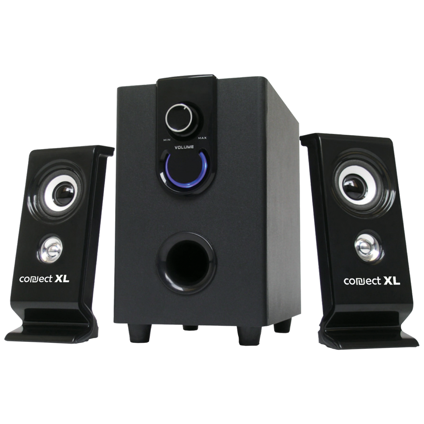 Connect XL Zvučnik, set, 2.1, AC 220V, crna boja - CXL-SP410