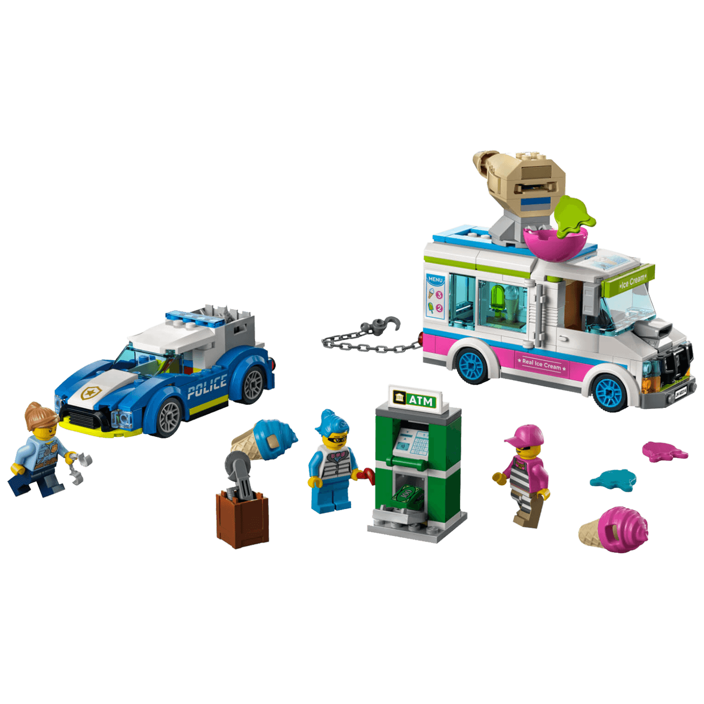 Lego Policijska potjera za sladoledarskim kamionom, LEGO City