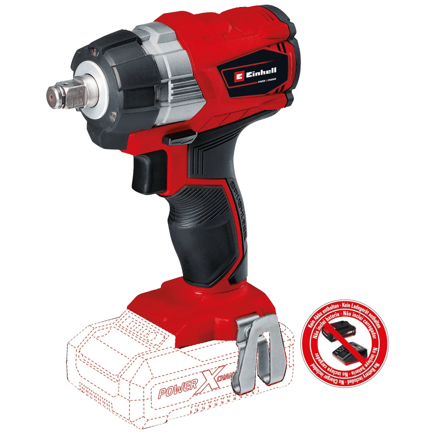 Einhell Aku udarni odvijač, bez bateije - PXC Aku TE-CW 18 Li BL-Solo