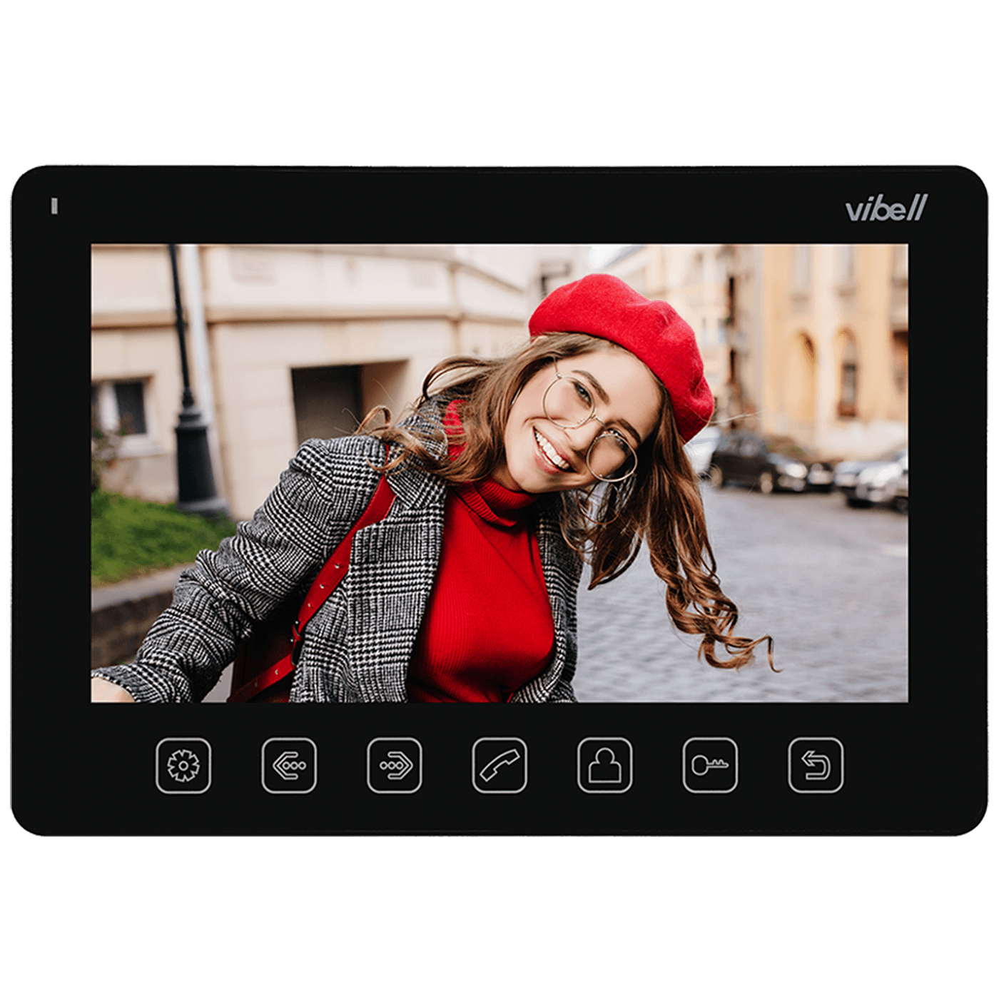 Vibell Video interfon, 7" LCD, Noveo, set - OR-VID-EX-1057/B