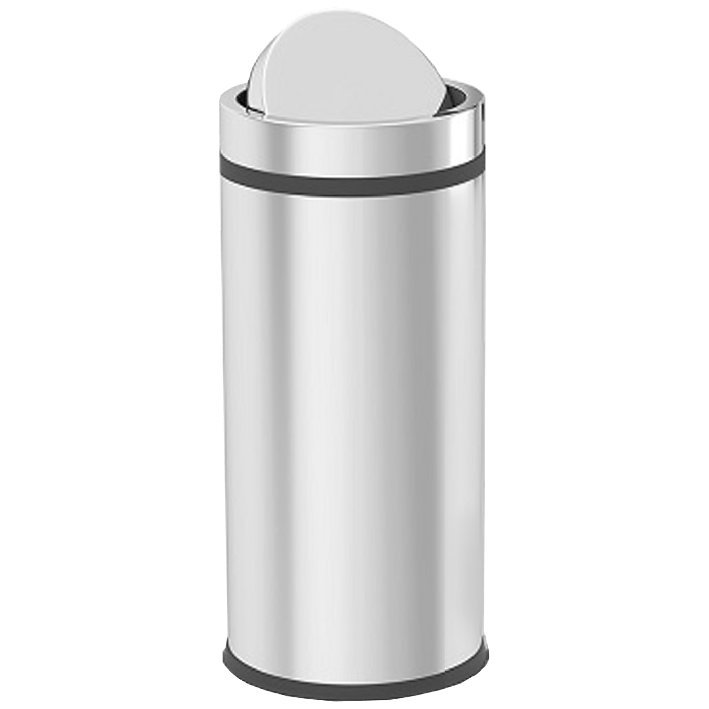 Zilan Kanta za smeće sa rotirajućim poklopcem, 11 lit., INOX - ZLN4582