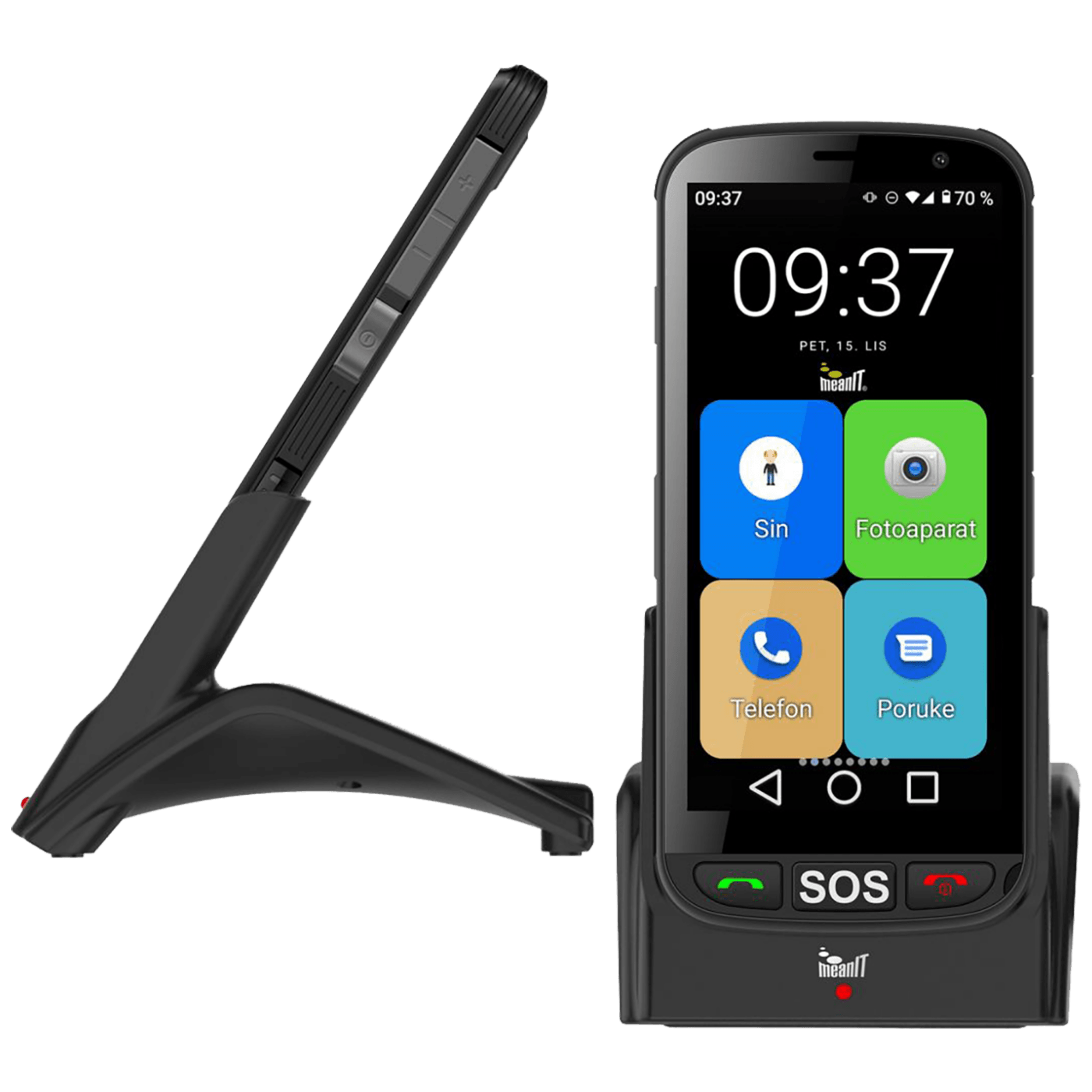 MeanIT Smartphone 5", Dual SIM, Quad Core, RAM 2GB, 2 Mpixel - Start S5