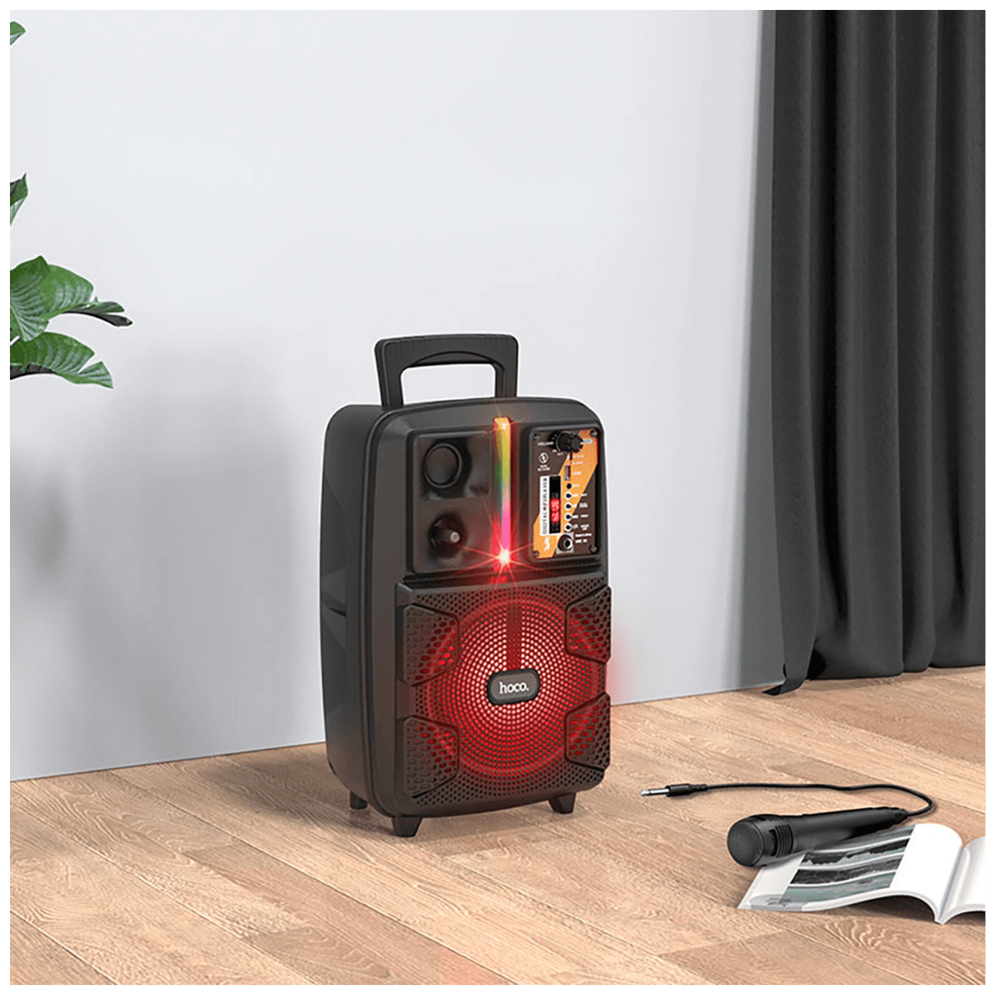 hoco. Zvučnik bežični sa mikrofonom, Bluetooth, 10 W, FM,USB,AUX - BS37 Dancer