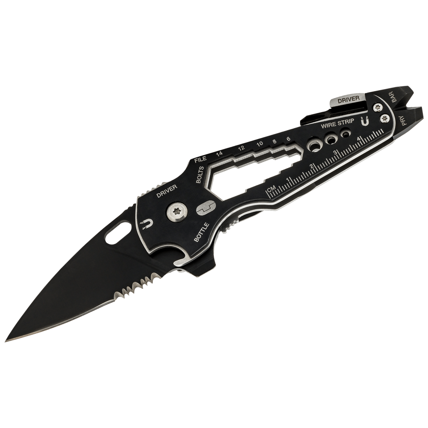 True Džepni nož na preklapanje, 15 alata, Smartknife + - TU6869