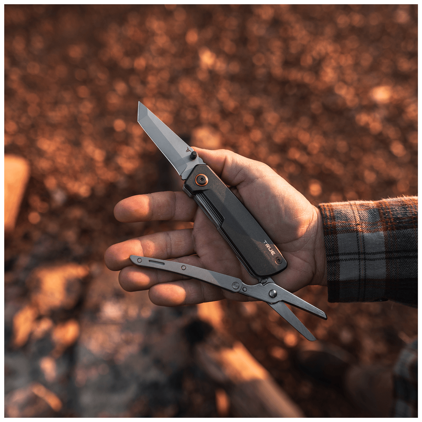 True Džepni nož na preklapanje, 2u1, Dual Cutter - TRU-MTL-0002-G