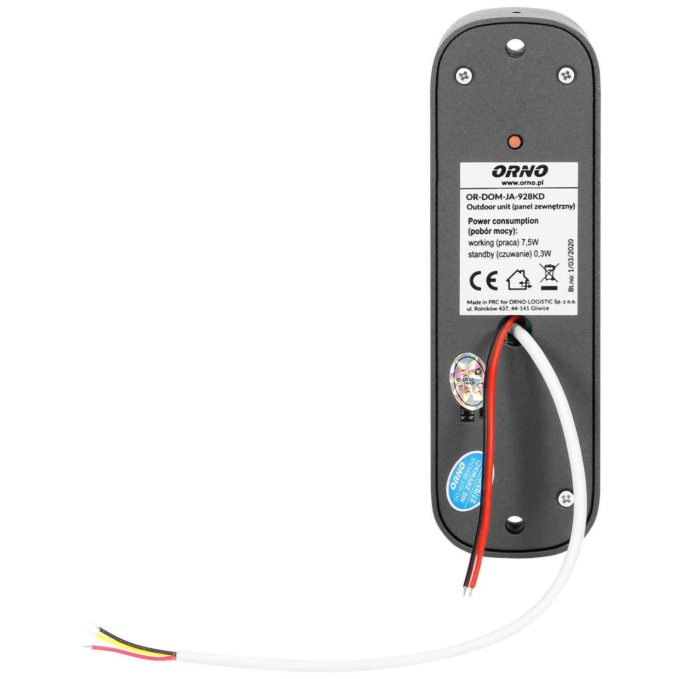 Orno Interfon, set, AVIOR, bijela - OR-DOM-JA-928/W