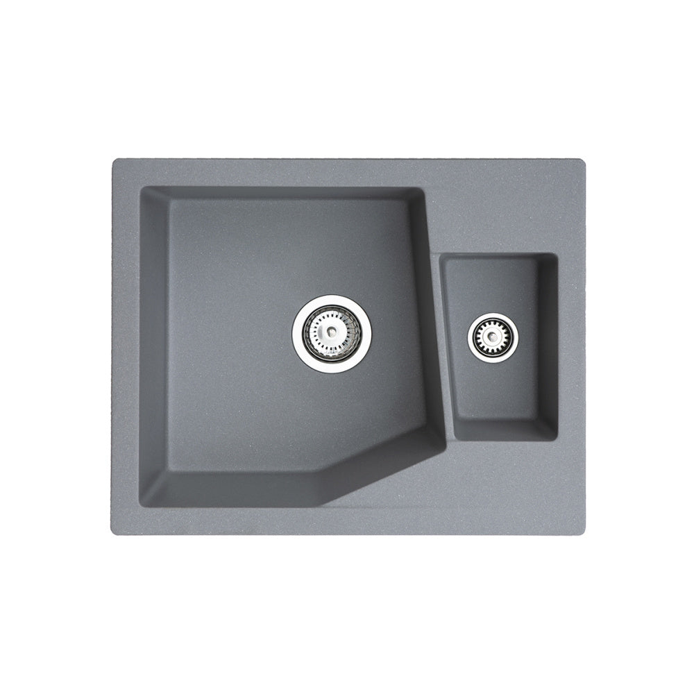 X Granit-sudoper Linea M 1.5D, graffit
