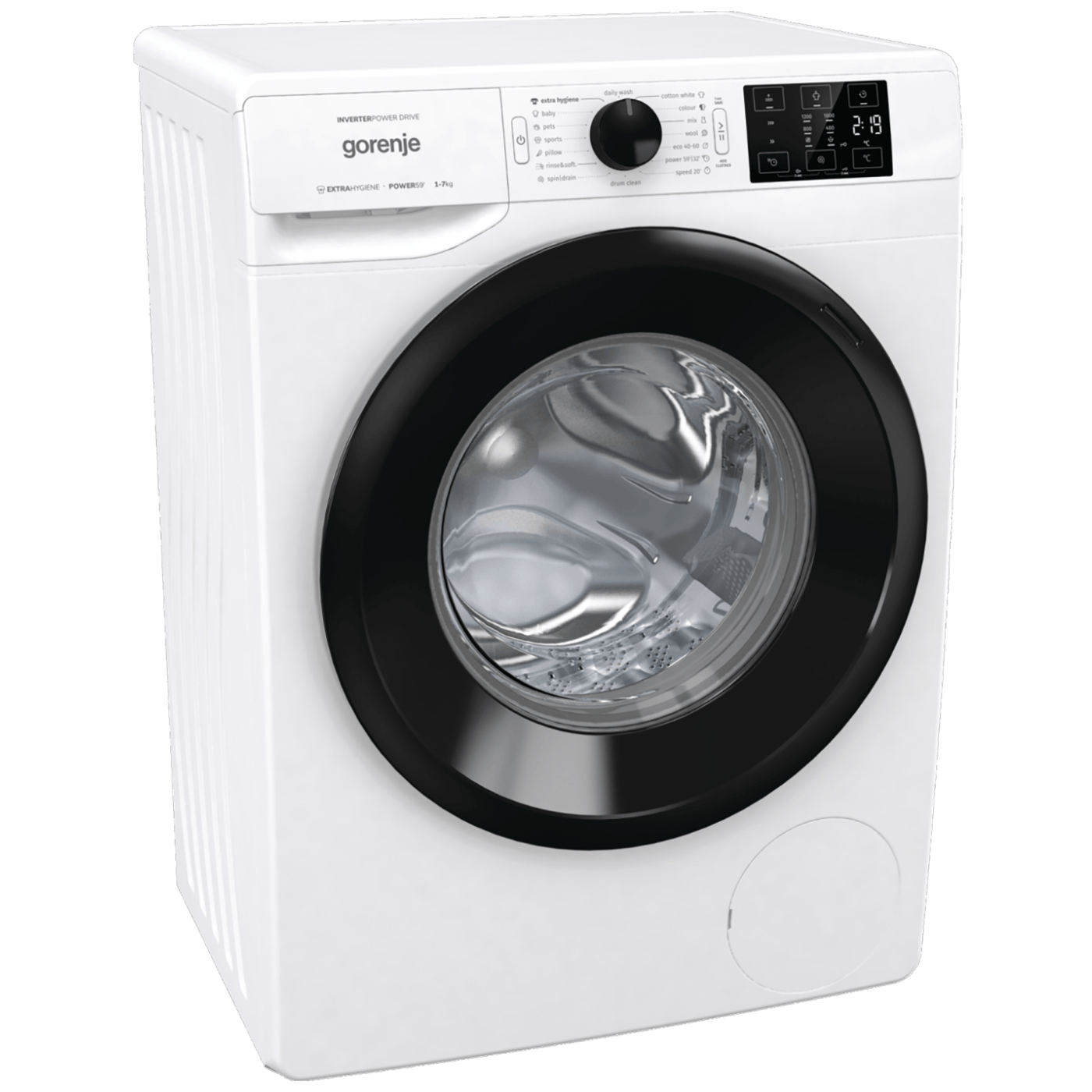 Gorenje Mašina za veš, 1200 obrtaja, 7 kg veša, A+++ - WNEI72SB