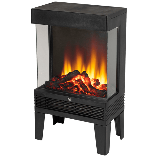 home Kamin, električni, 1200W, LED svjetlo, ventilator - FKK 07