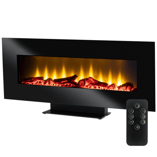 home Kamin, električni, 1800W, LED svjetlo, daljinski upravljač - FKK 24