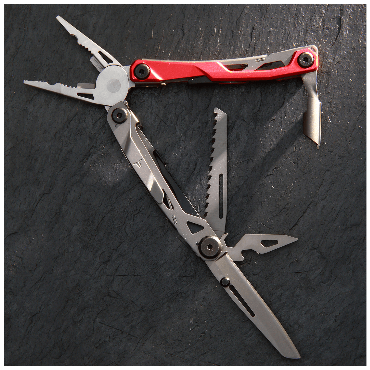 True Džepni nož na preklapanje, 7 alata, Pocket Multi Tool - TRU-MTL-0004-G