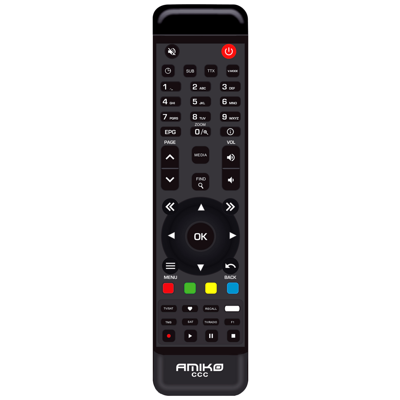 Amiko Prijemnik satelitski, DVB-S/S2, Full HD, USB, WiFi - MIRA3 WIFI
