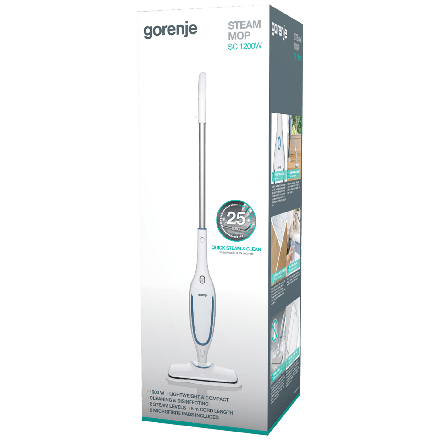 Gorenje Parni čistač, 1200W - SC1200W