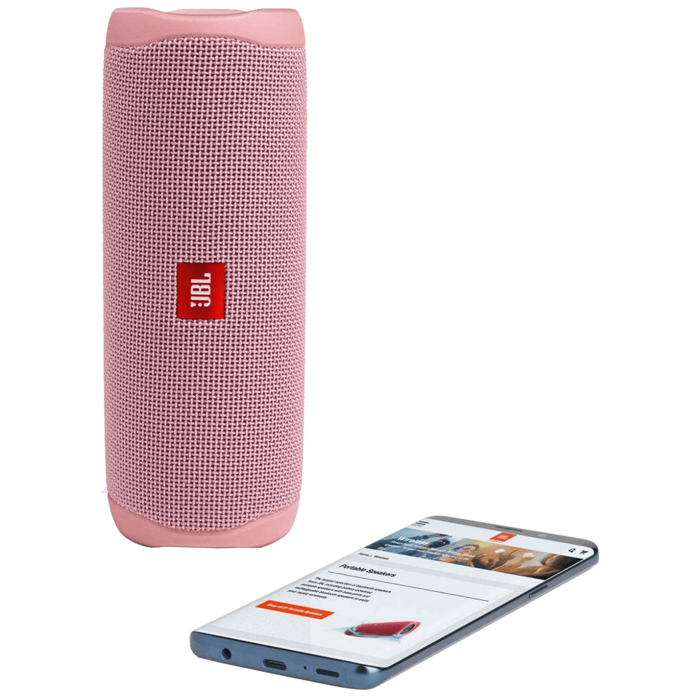 JBL Zvučnik bežični, Flip 5, Bluetooth, IP67, Pink - Flip 5 Pink