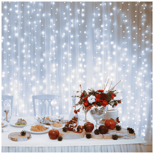 home Dekorativna LED rasvjeta, LED svjetlosna zavjesa - DLF 210/WH