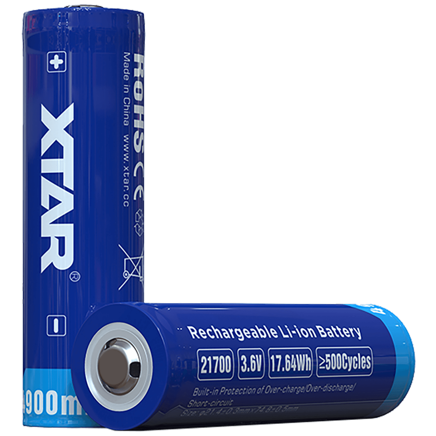 XTAR Baterija akumulatorska, 21700, 3.6 V, 4900mAh - XTAR 21700 4900 mAh