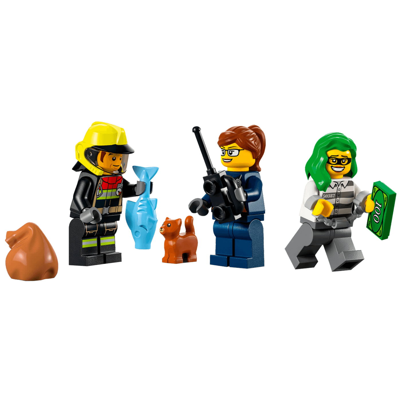 Lego Vatrogasna akcija i policijska potjera, LEGO City - Vatrog. akcija i policijska potjera