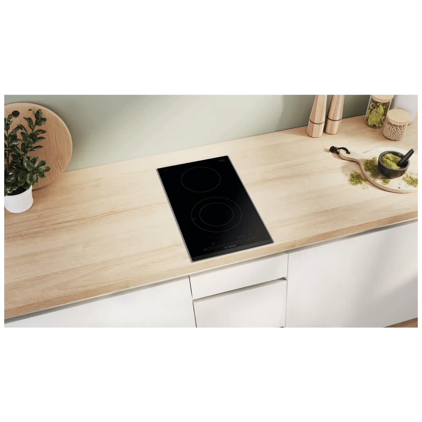 Bosch Ugradbena staklokeramička ploča, domino, 3500W, Serie 6 - PKF375FP2E