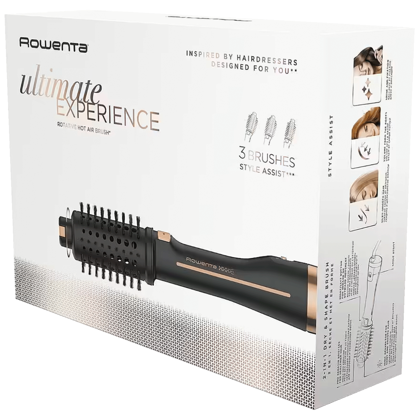 Rowenta Rotirajuća četka za kosu, 750W, Ultimate Experience - CF9620F0