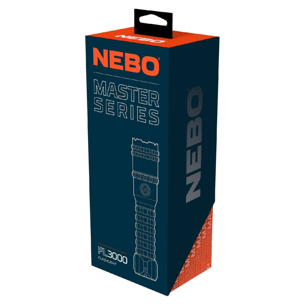 Nebo Ručna svjetiljka, LED, 3000 lm, IP67 - NEB-FLT-1009-G