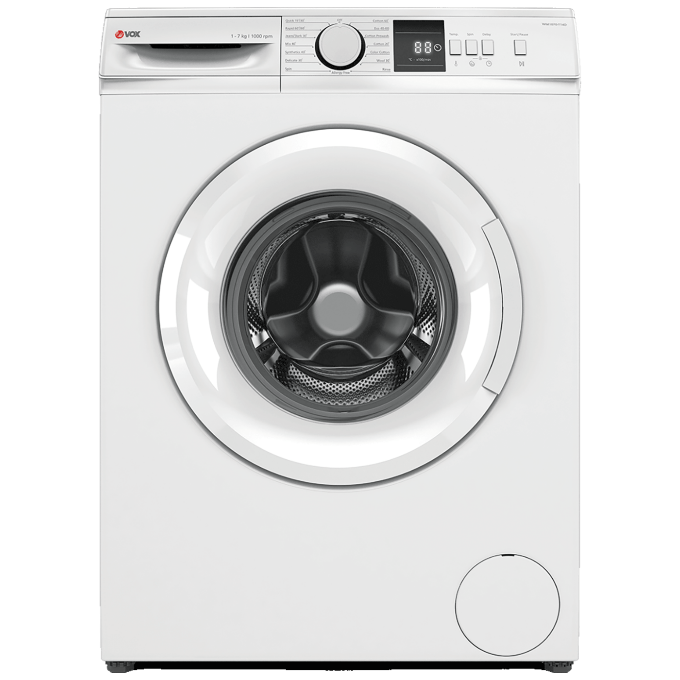 VOX Mašina za veš, 1000 obrtaja, 7kg., D - WM1070-T14D