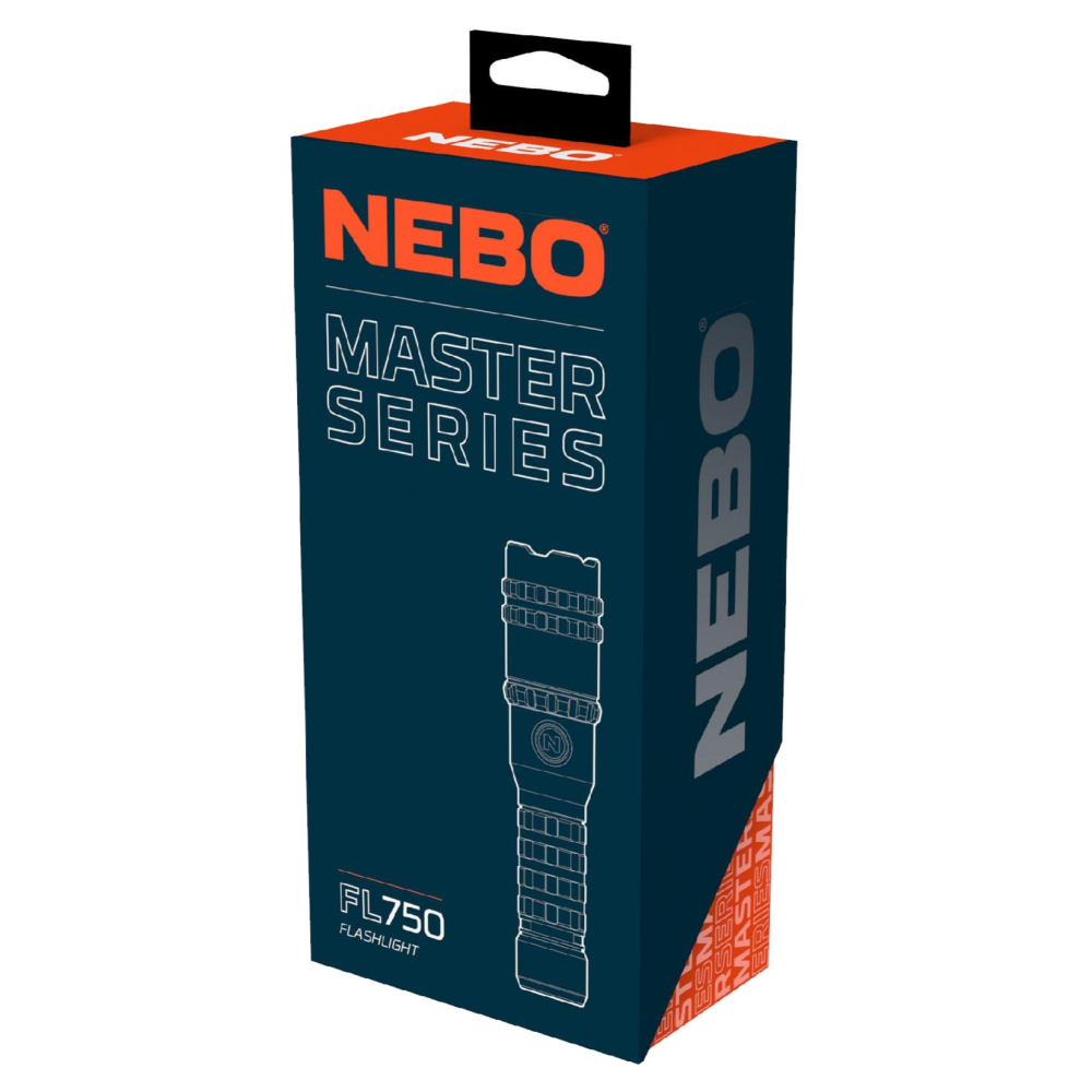Nebo Ručna svjetiljka, LED, 750 lm, IP67 - NEB-FLT-1018-G