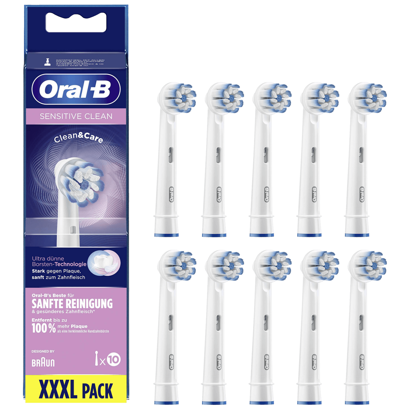 Braun Nastavci za električnu četkicu za zube Oral-B, 10 kom - EB60-10