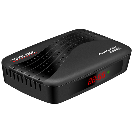 REDLINE Prijemnik combo, DVB-S2/T2/C, Full HD, H.265/HEVC - T50 Combo