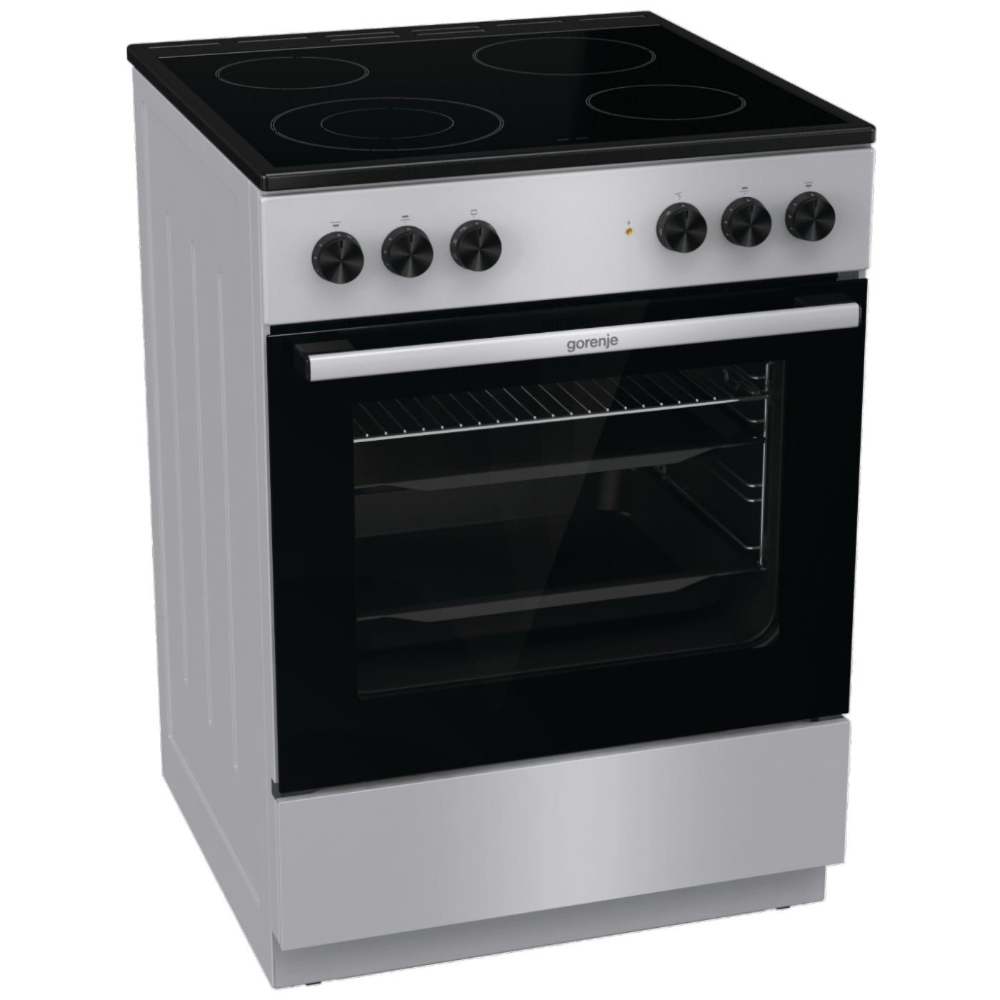 Gorenje Štednjak, staklokeramička ploča, 9200W, pećnica 71 lit, A - GEC6A41SC