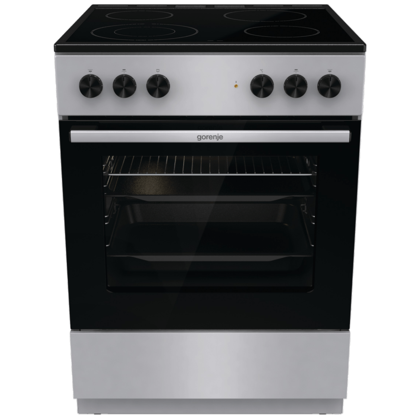 Gorenje Štednjak, staklokeramička ploča, 9200W, pećnica 71 lit, A - GEC6A41SC