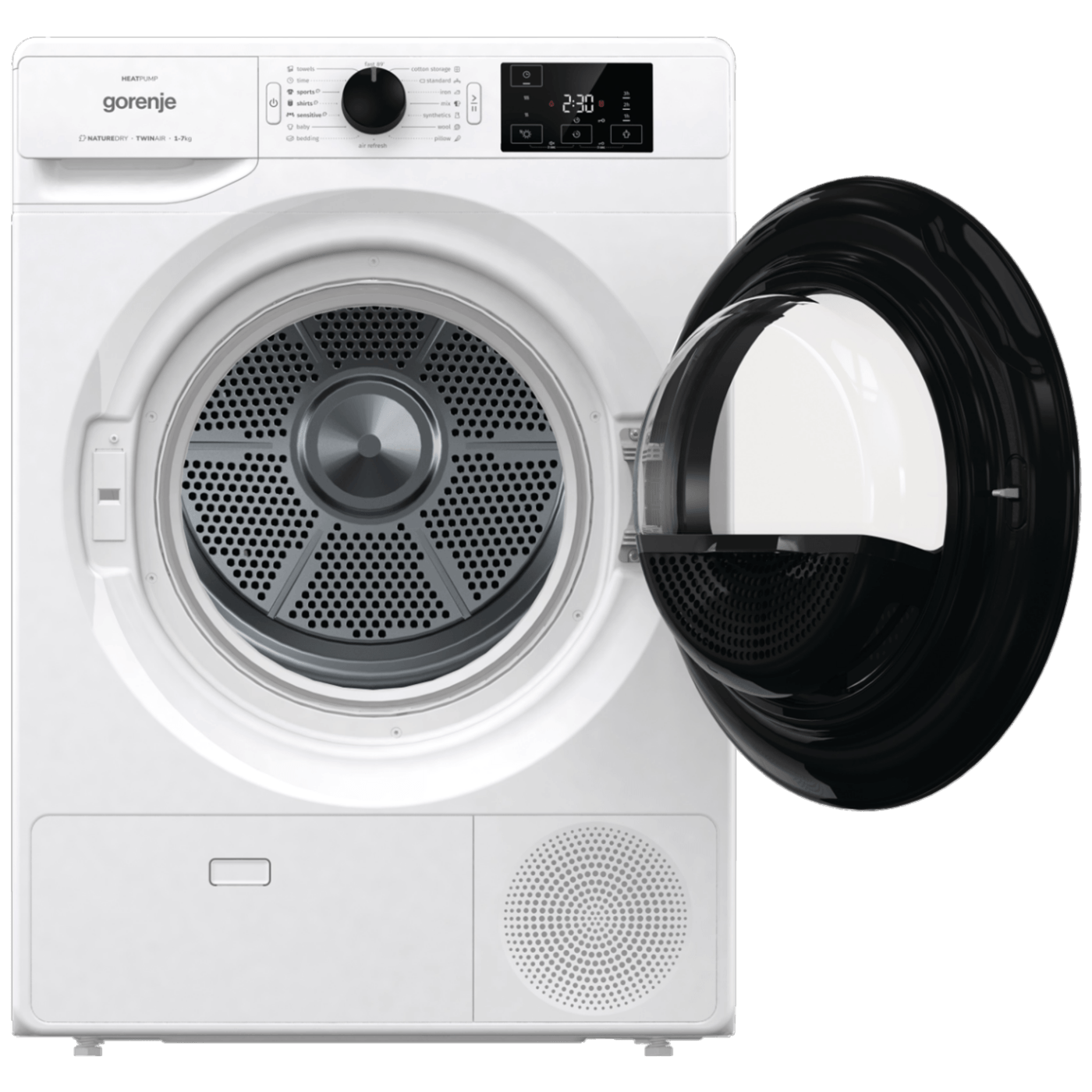Gorenje Sušilica veša, kondenzacijska sa toplotnom pumpom, 7 kg, A++ - DNE72/GN