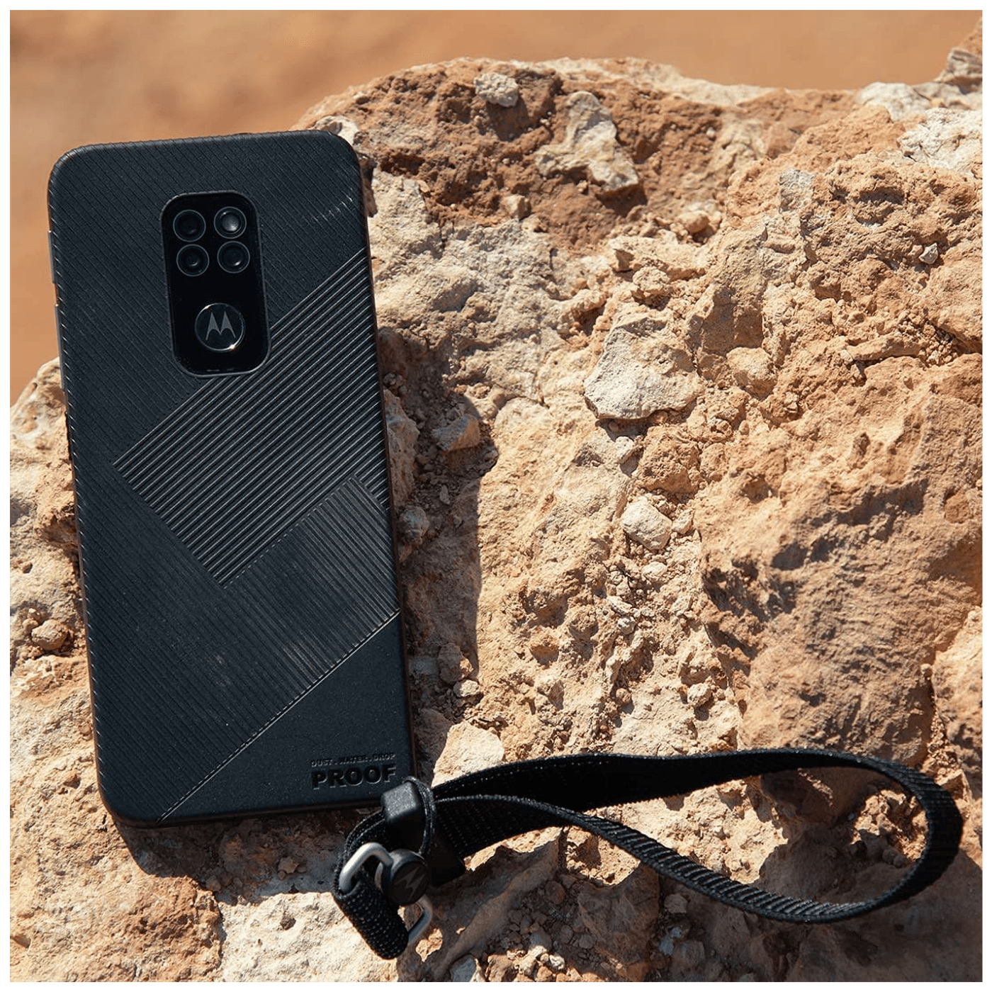 Motorola Smartphone 6.5", Octa Core 2.0GHz, RAM 4GB, 48Mpixel, IP68 - Defy 4GB/64GB Black