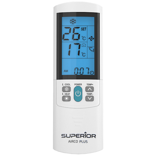 Superior Daljinski upravljač za klime, 2000 kodova, univerzalni - RC AirCo Plus