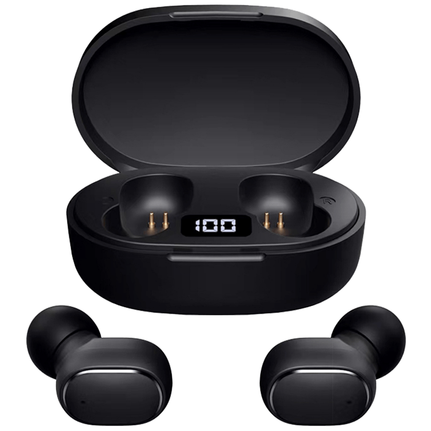 MeanIT Slušalica bežična, Bluetooth v5.1 - TWS B60 Black