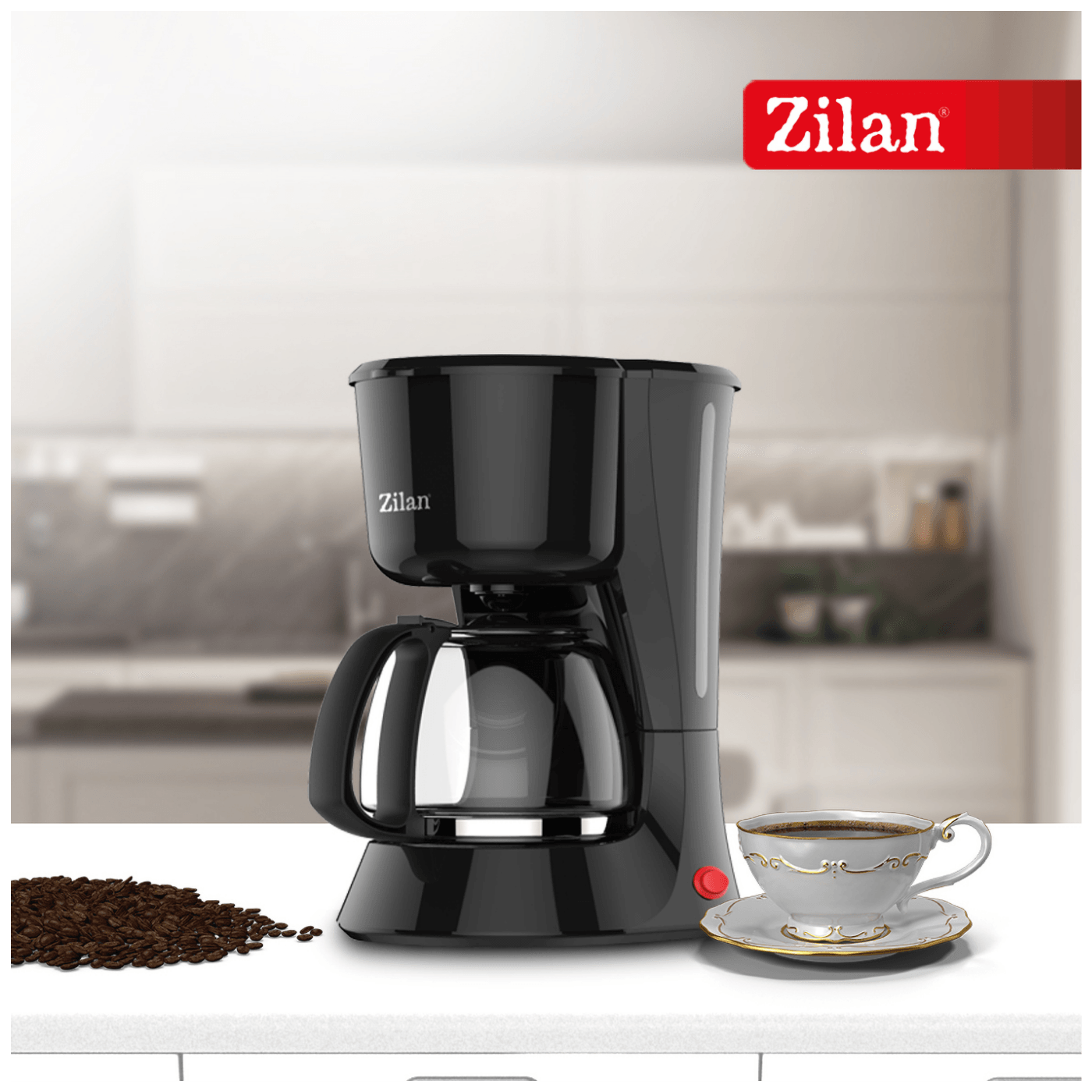 Zilan Aparat za filter kafu, 800W - ZLN3208