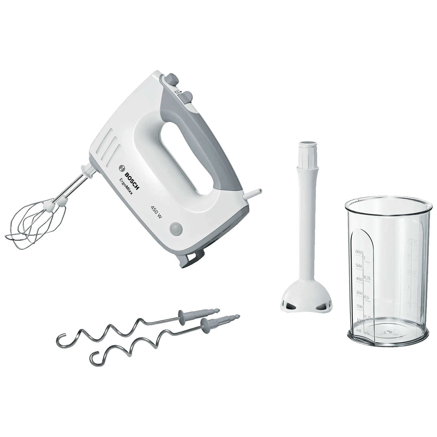 Bosch Mikser ručni, 450W, 5 brzina, ErgoMixx - MFQ36440