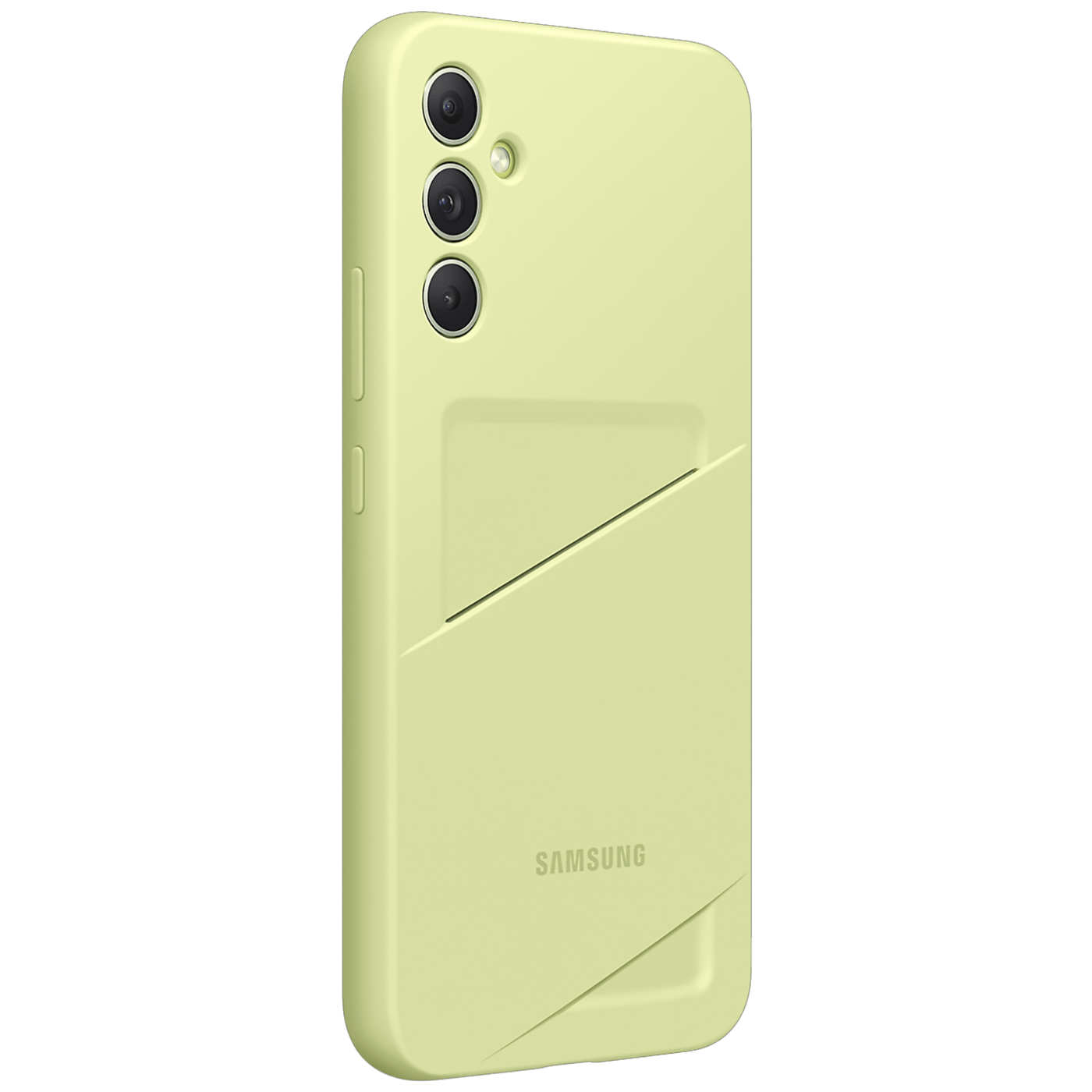 Samsung Maska za Samsung A34 5G sa utorom za kartice, lime - EF-OA346TGEGWW