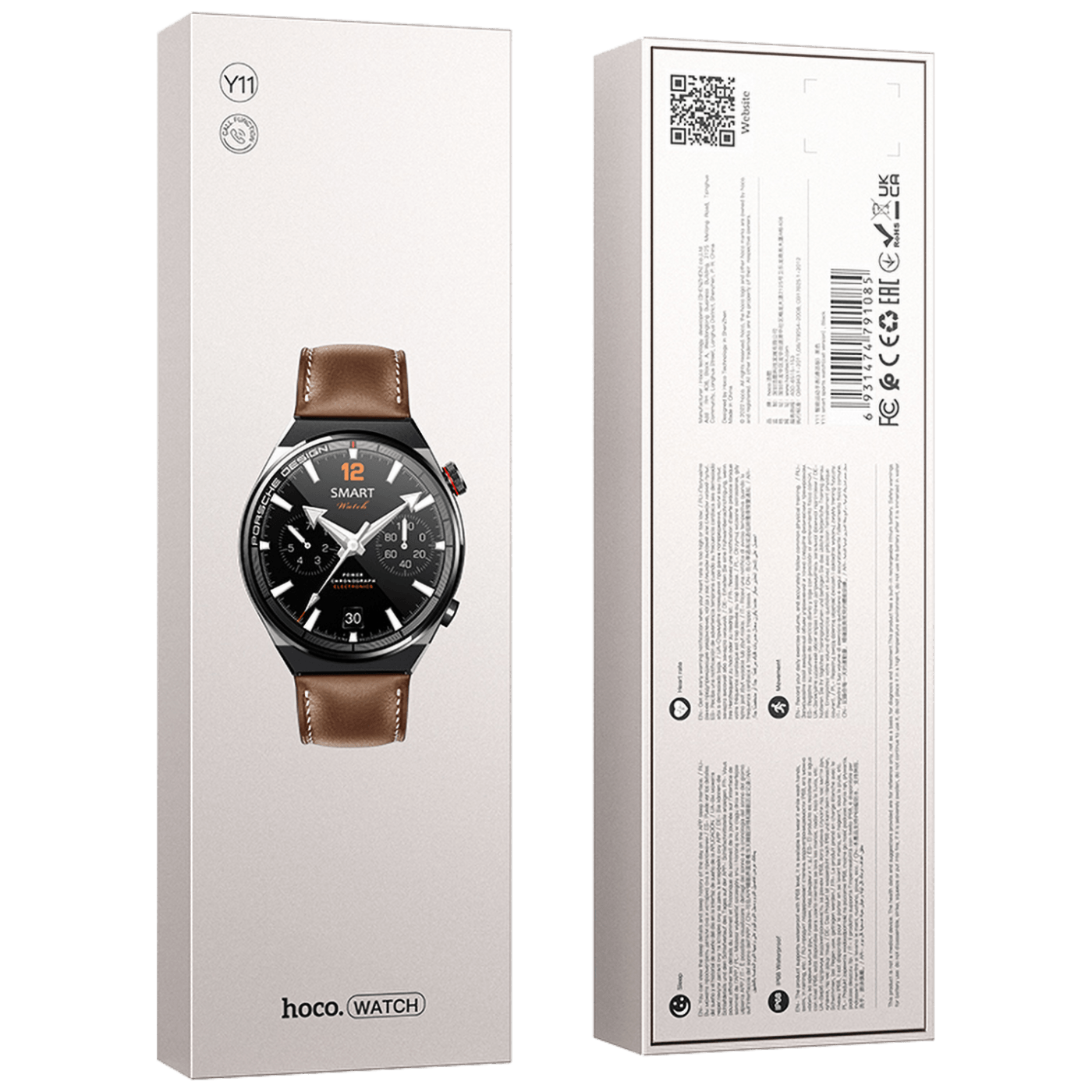 hoco. Pametni sat, 1.5" zaslon, Dual Bluetooth, IP68 - Y11
