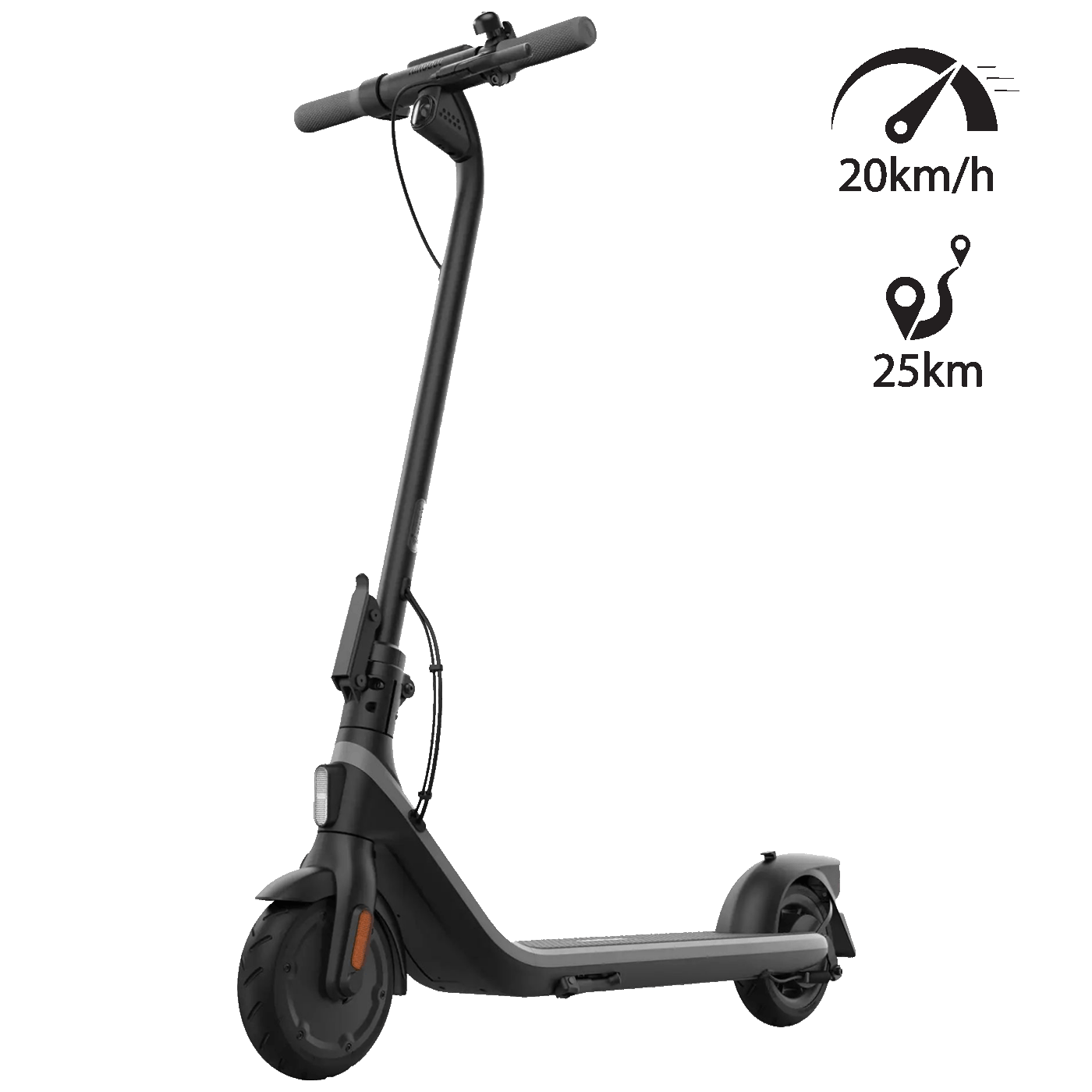 Segway Električni Romobil, 8 " točkovi, 20 km/h, Domet do 25 km - E2 E (AA.00.0013.13)