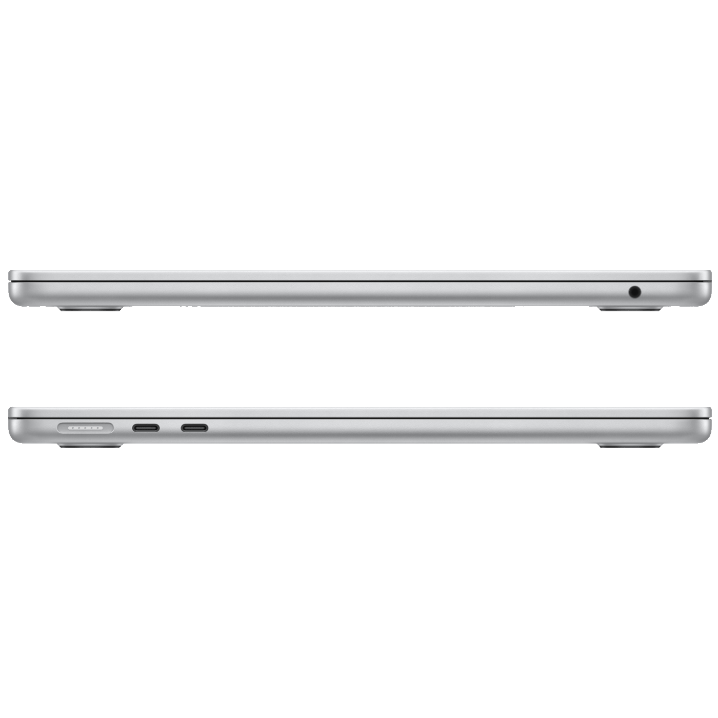 Apple Laptop 13,6", M2 chipset, 8GB DDR, SSD 256 GB - MacBook Air; MLXY3T/A, Silver