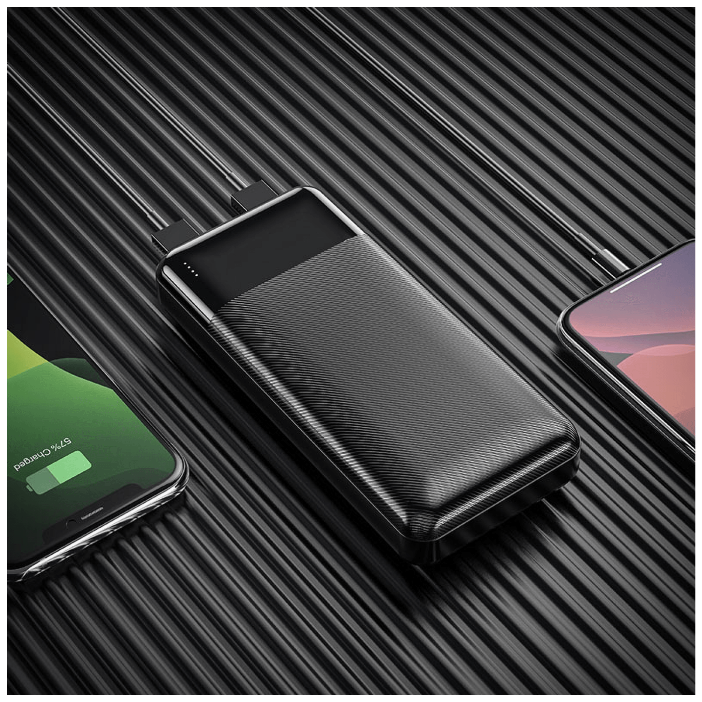hoco. Punjač prijenosni za mobitele, 20000 mAh, 2A / 2A - J72A Easy travel