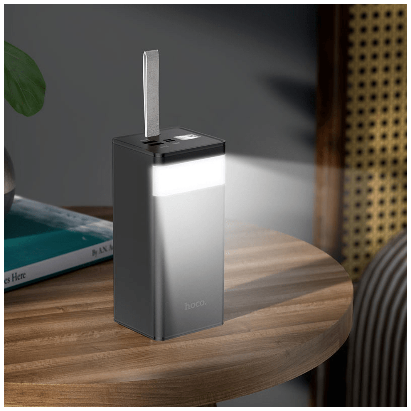hoco. Punjač prijenosni sa lampom, 50000mAh, brzi QC/PD, 3A - J86A Powermaster