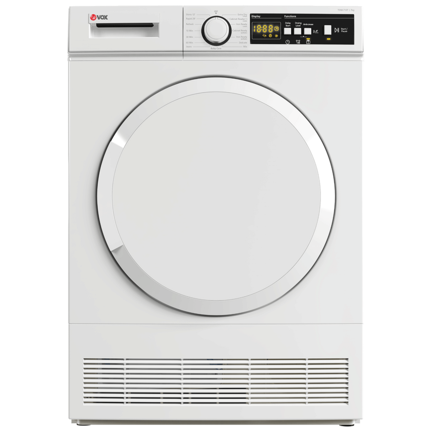 VOX Mašina za sušenje veša, kondenzacijska, kapacitet 7kg, B - TDM-710T