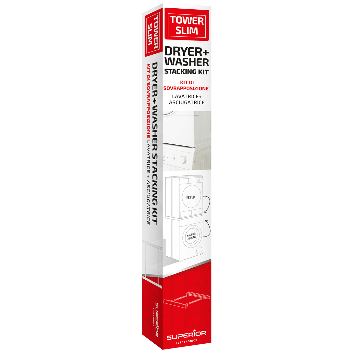 Superior Postolje za postavljanje sušilice na mašinu za veš - Tower Slim