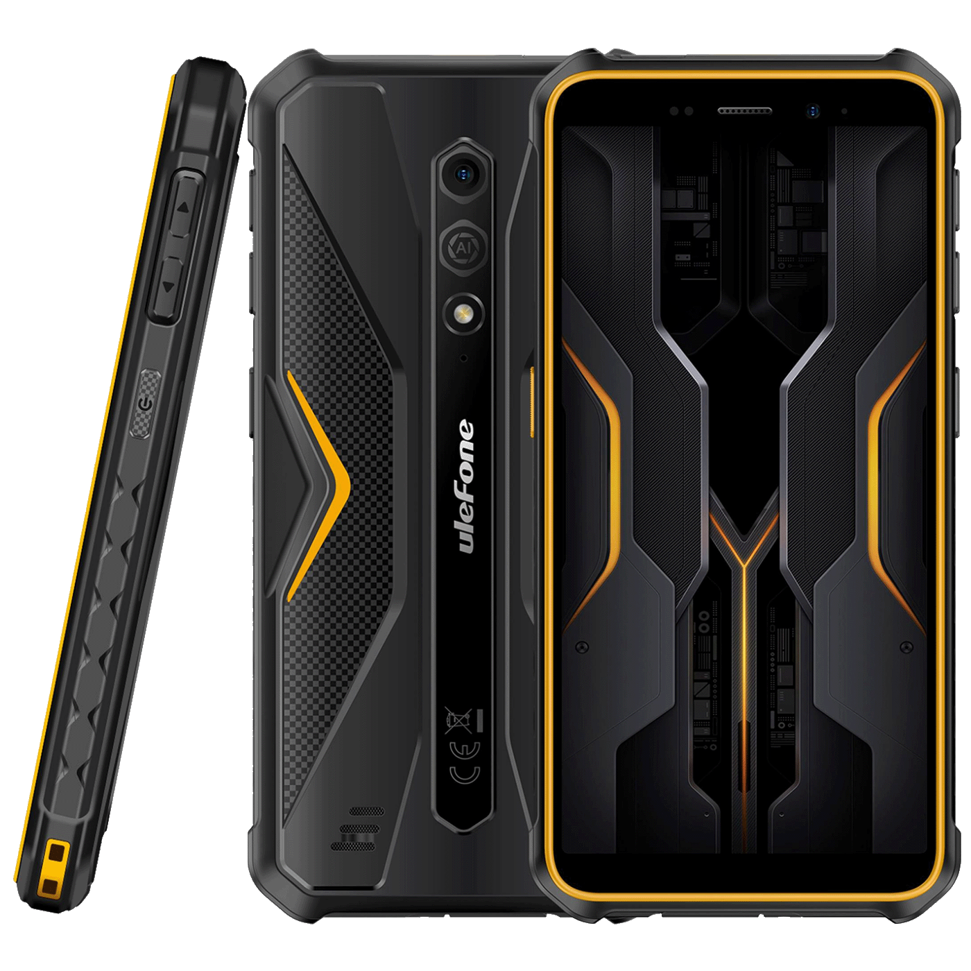 ulefone Smartphone 5.45", RAM 4GB, DualSIM, 4860mAh, 13Mpx - Armor X12 Pro 4GB/64GB Orange