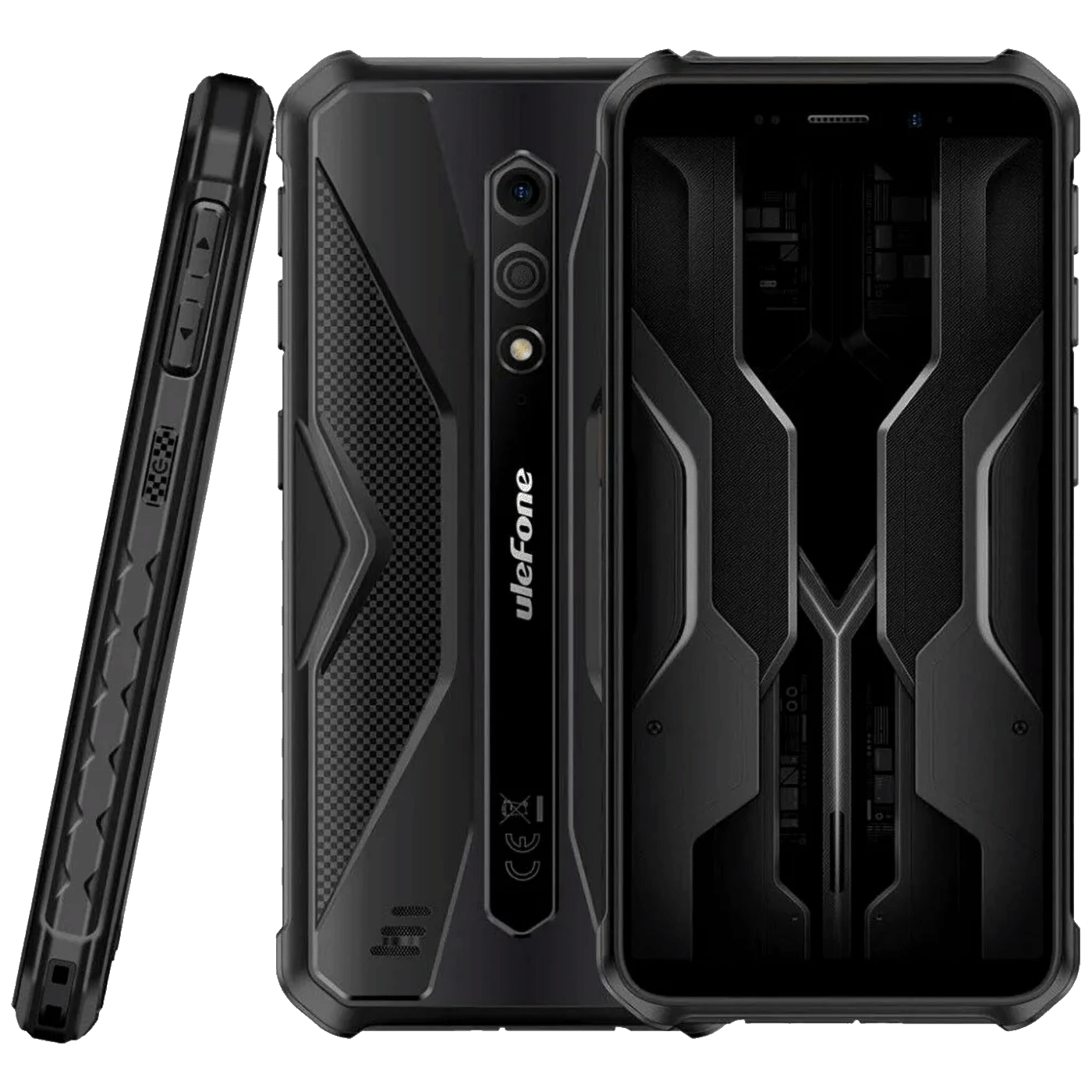 ulefone Smartphone 5.45", RAM 4GB, DualSIM, 4860mAh, 13Mpx - Armor X12 Pro 4GB/64GB Black