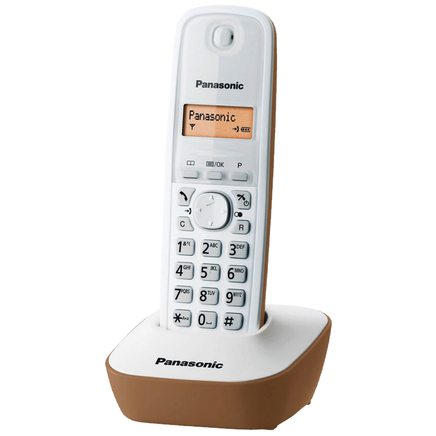 Panasonic Telefon bežični, LED display, bež boja - KX-TG1611FXJ