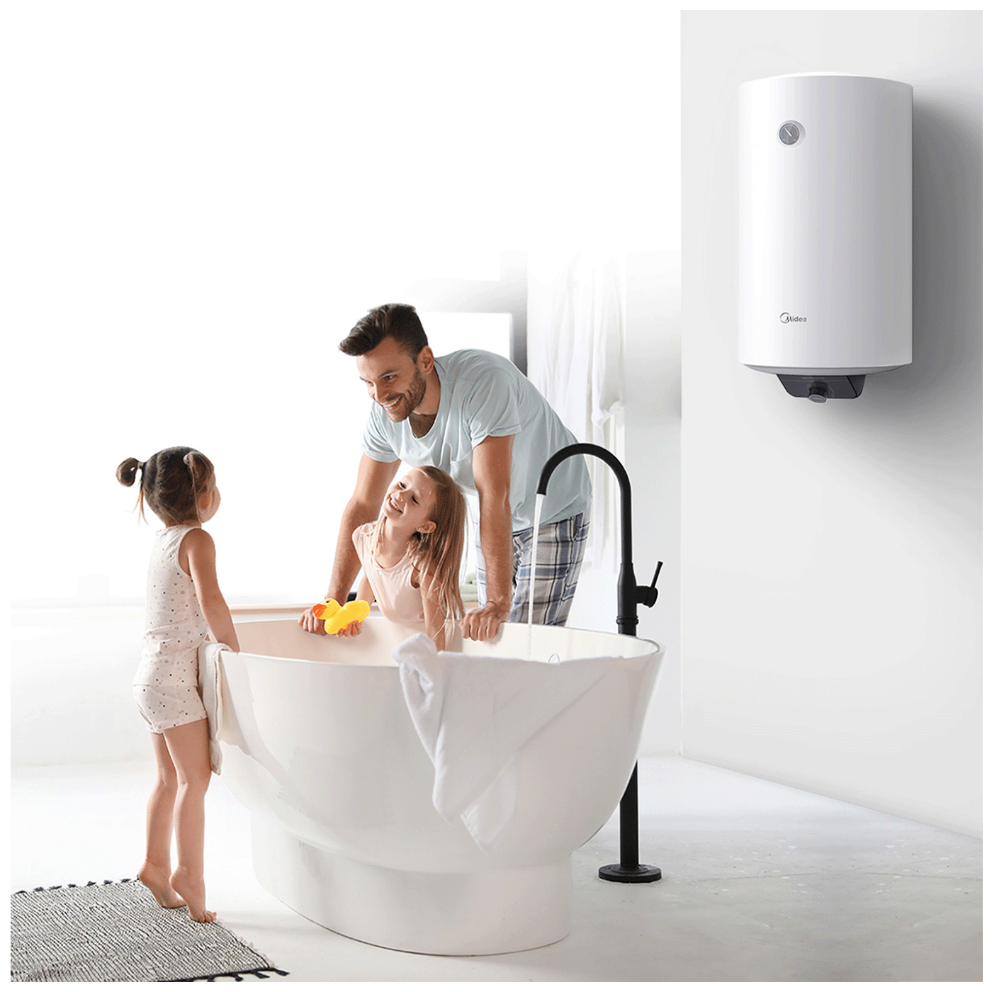 Midea Bojler 100 lit., 1500W, IPX4 - D100-15FG