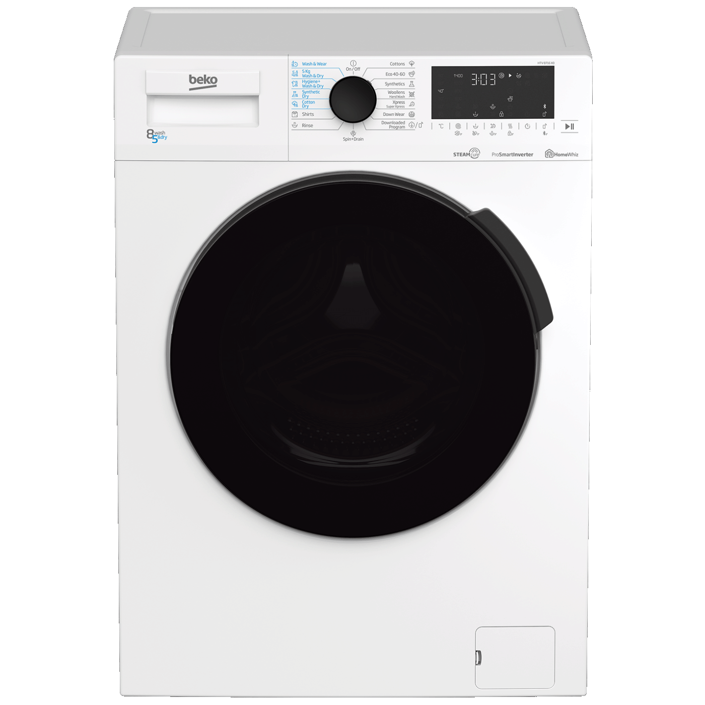 Beko Mašina za pranje/sušenje veša, 1400 obrtaja, 8/5 kg., D - HTV 8716 XO